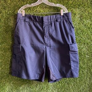 Blauer Side Pocket Cargo Shorts Stretch Waistband
